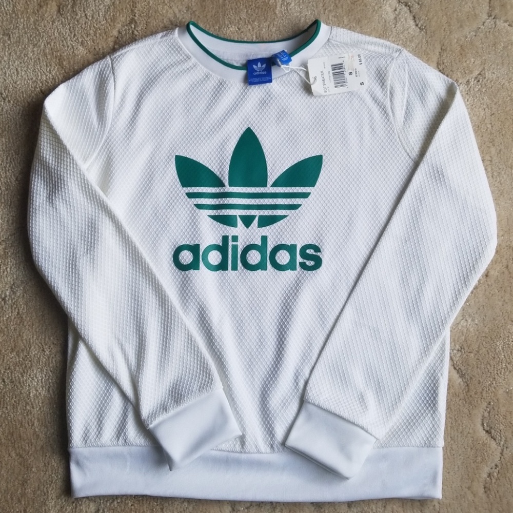 !SALE! NWT Adidas Originals EQT Logo Crewneck